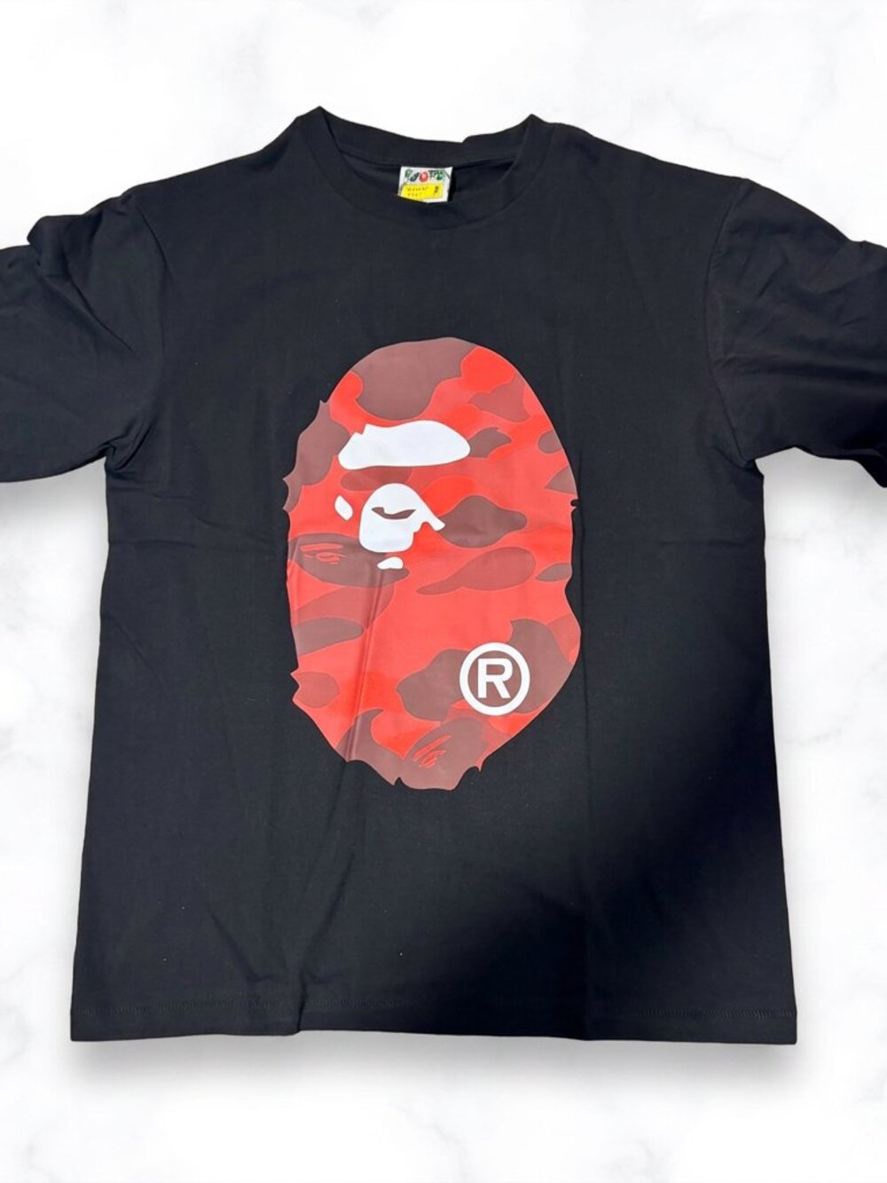 BAPE Red Ape Head Shirt New Streetwear Graphic Tee - All Sizes